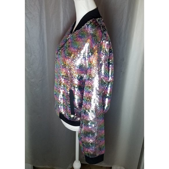 LulaRoe Sequin Jacket Size Large - Picture 5 of 8